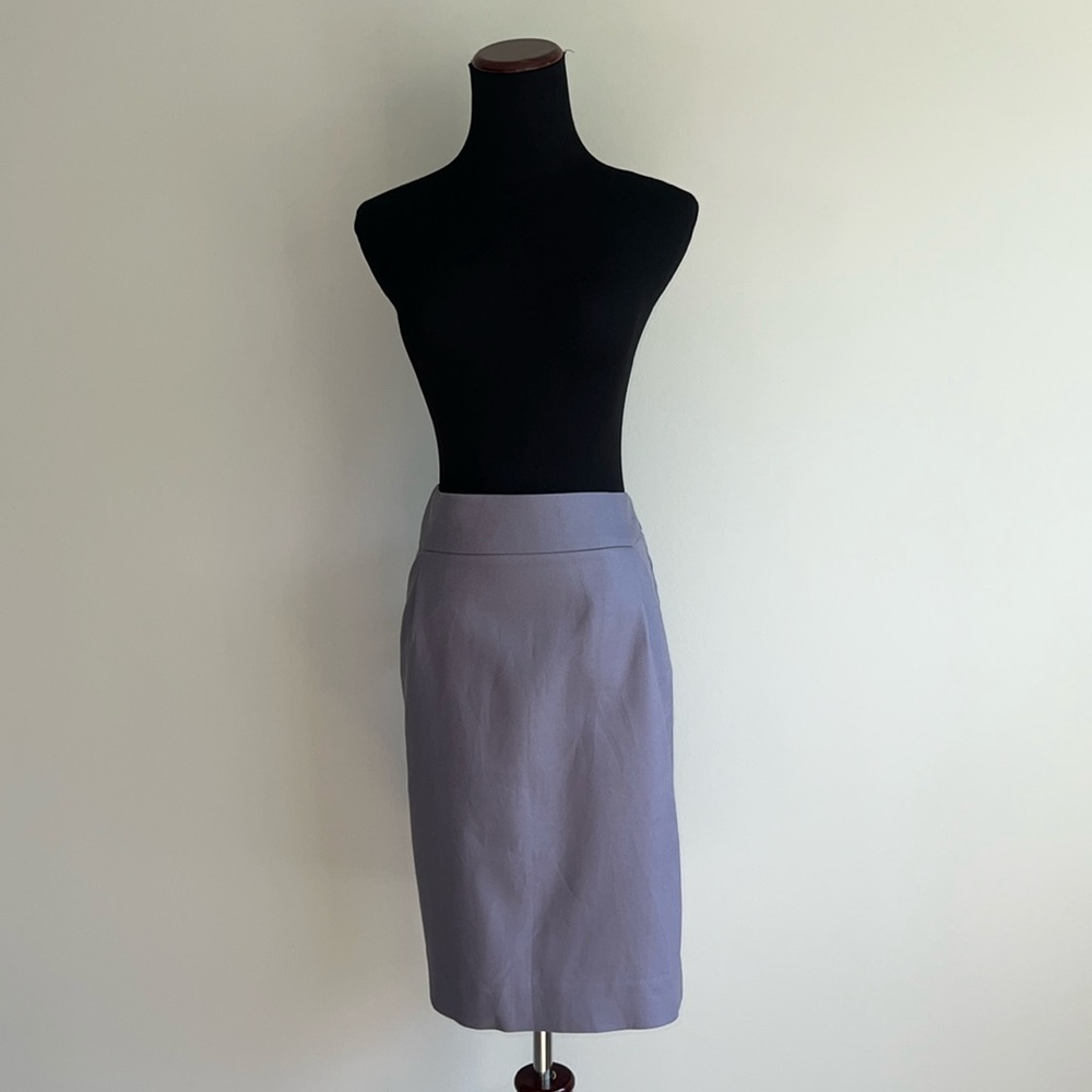 J. Crew Lavender Pencil Skirt
